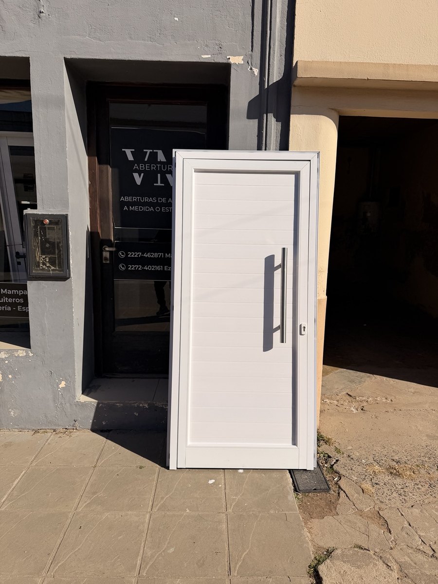 Puerta de aluminio a medida