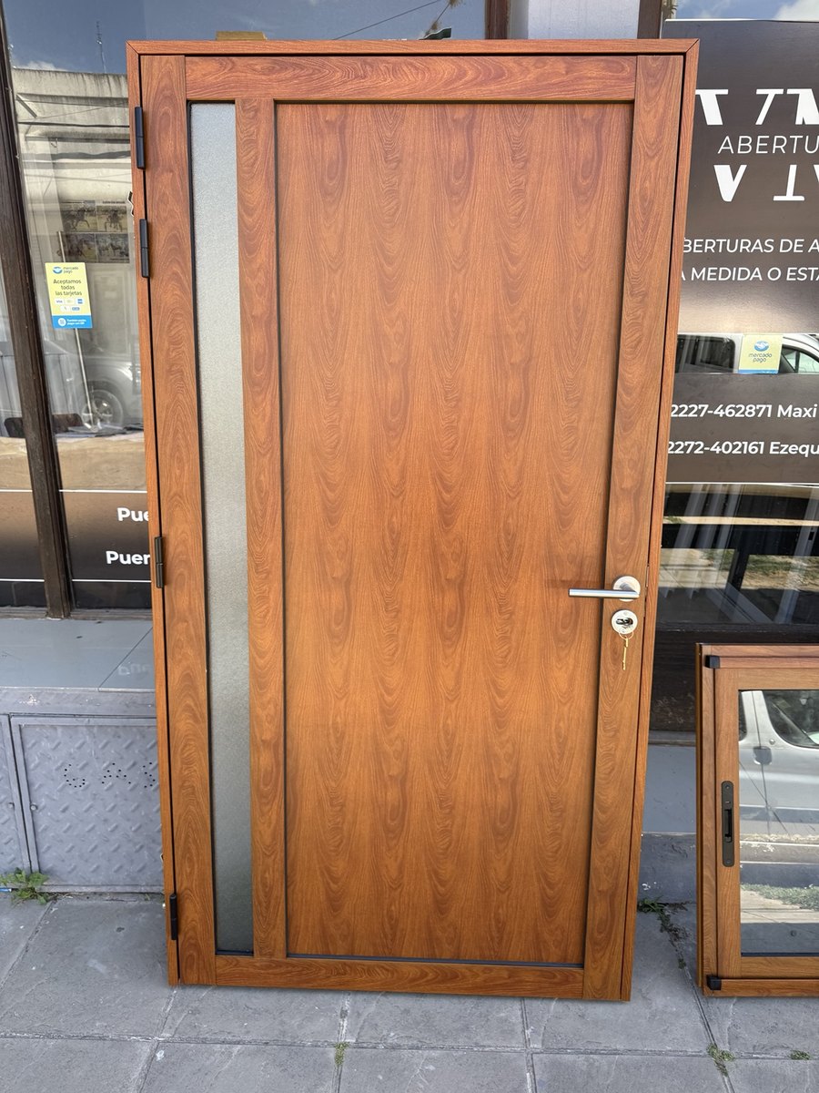 Puerta de aluminio a medida