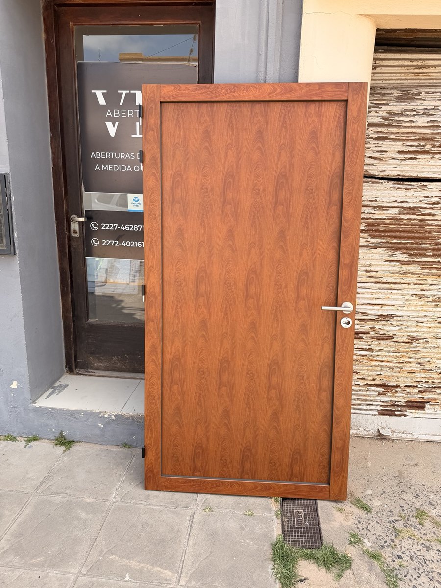 Puerta de aluminio a medida